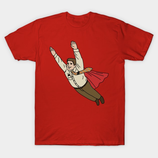 Bob Newby Superhero T-Shirt by Cammerel